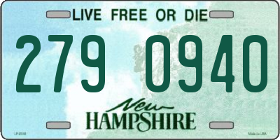 NH license plate 2790940
