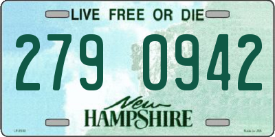 NH license plate 2790942