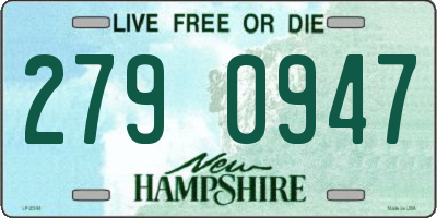 NH license plate 2790947