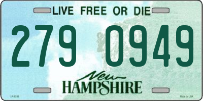 NH license plate 2790949