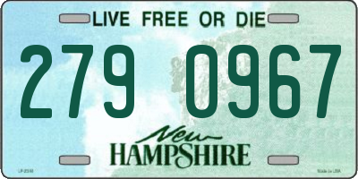 NH license plate 2790967