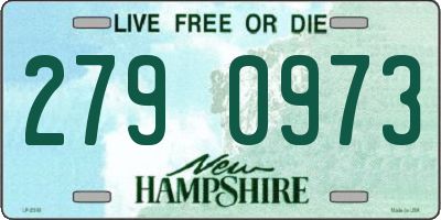 NH license plate 2790973