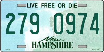 NH license plate 2790974