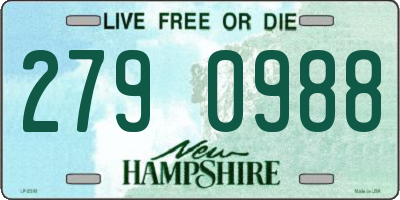 NH license plate 2790988