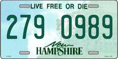 NH license plate 2790989