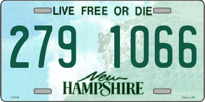 NH license plate 2791066