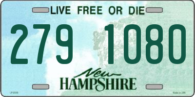 NH license plate 2791080