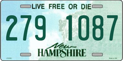 NH license plate 2791087