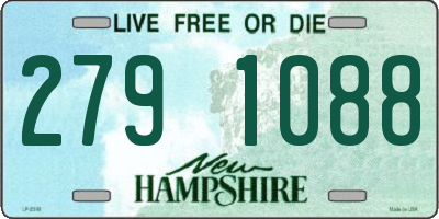 NH license plate 2791088