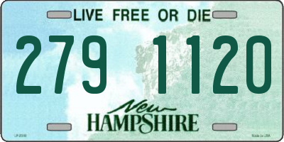 NH license plate 2791120