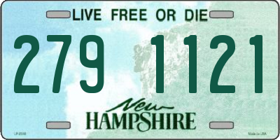 NH license plate 2791121