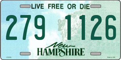 NH license plate 2791126
