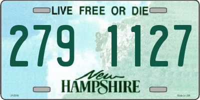 NH license plate 2791127