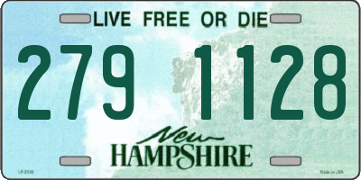NH license plate 2791128