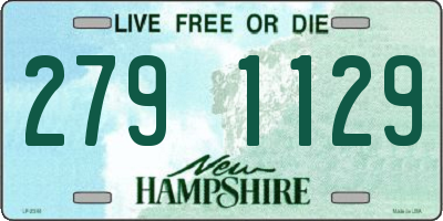 NH license plate 2791129