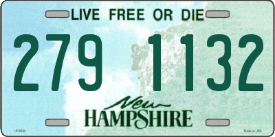 NH license plate 2791132