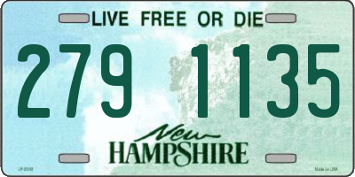 NH license plate 2791135