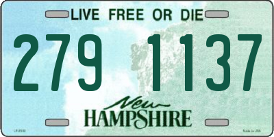 NH license plate 2791137