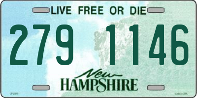 NH license plate 2791146