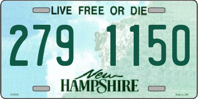NH license plate 2791150