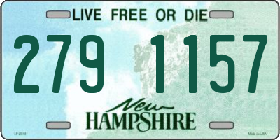 NH license plate 2791157