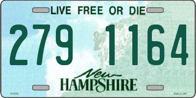 NH license plate 2791164