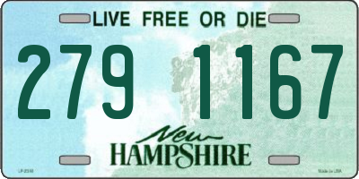 NH license plate 2791167