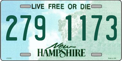 NH license plate 2791173