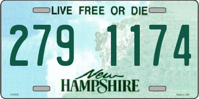 NH license plate 2791174
