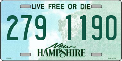 NH license plate 2791190