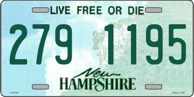 NH license plate 2791195