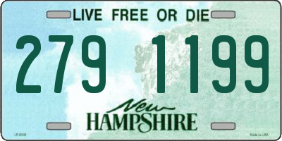 NH license plate 2791199
