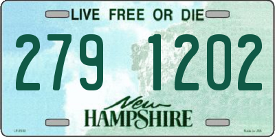 NH license plate 2791202
