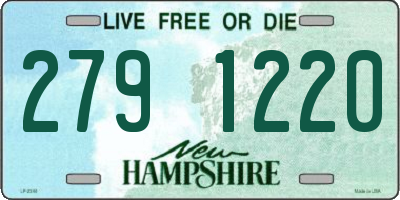 NH license plate 2791220