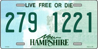 NH license plate 2791221