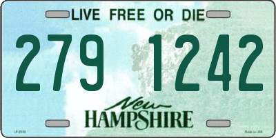 NH license plate 2791242