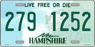 NH license plate 2791252