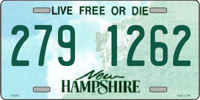 NH license plate 2791262