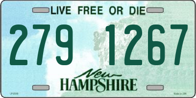 NH license plate 2791267