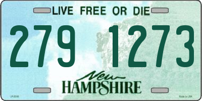 NH license plate 2791273