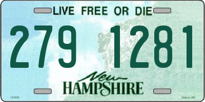 NH license plate 2791281