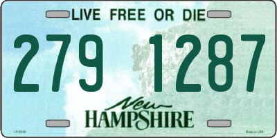 NH license plate 2791287