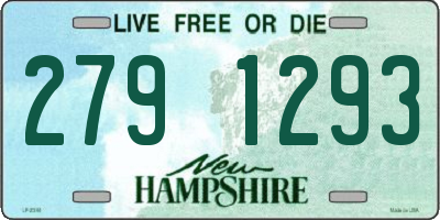 NH license plate 2791293