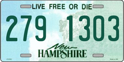 NH license plate 2791303