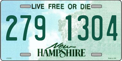 NH license plate 2791304