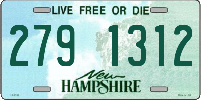 NH license plate 2791312