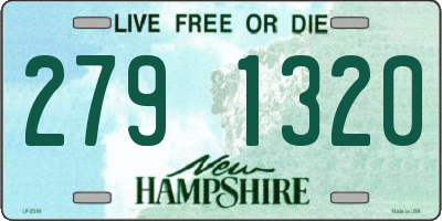 NH license plate 2791320