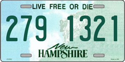 NH license plate 2791321