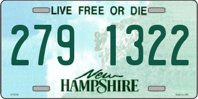 NH license plate 2791322