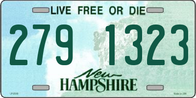 NH license plate 2791323